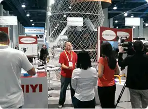 Model airplane scene